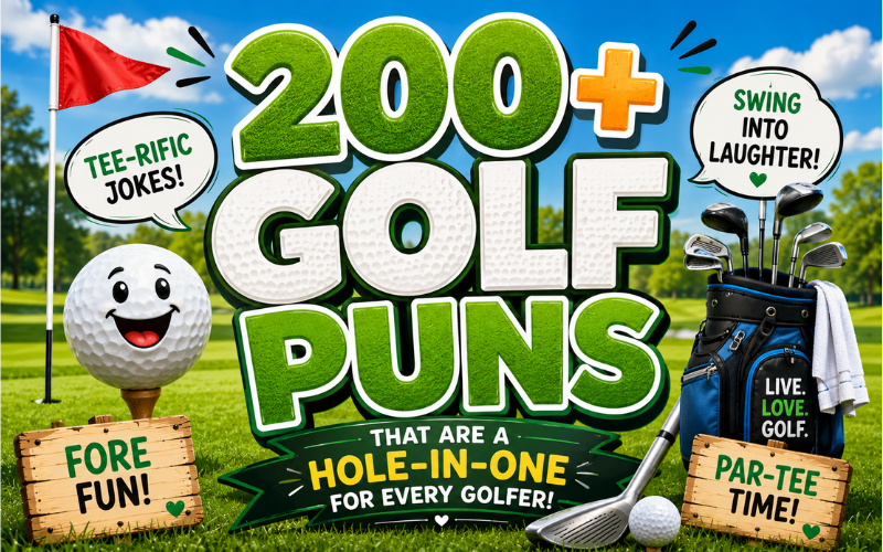 Golf Puns