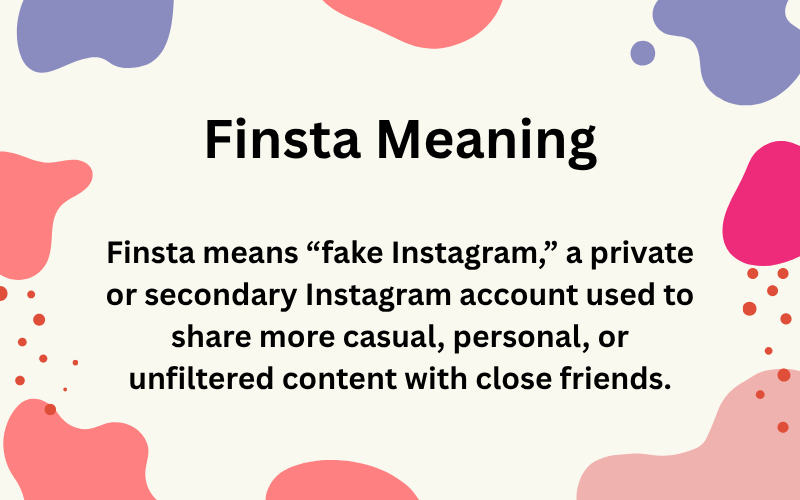 Finsta Meaning