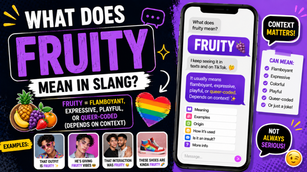Fruity Meaning