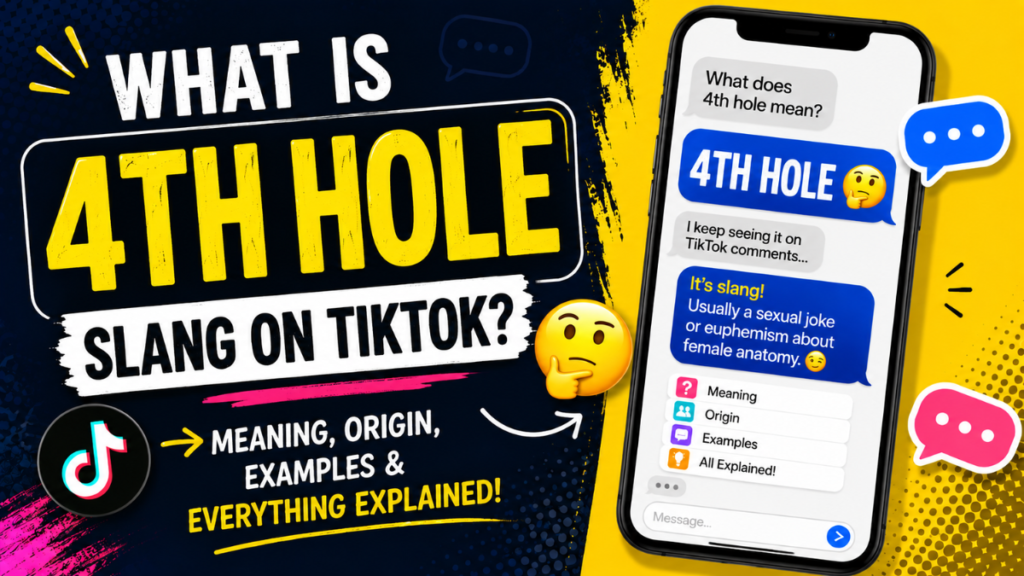 What is The 4th Hole Slang Tiktok