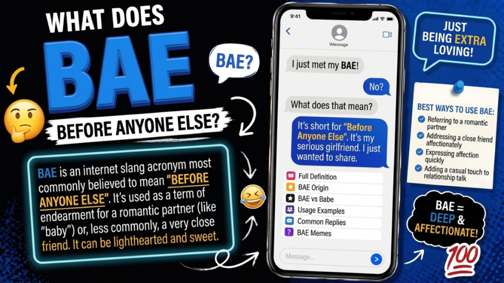 BAE Meaning