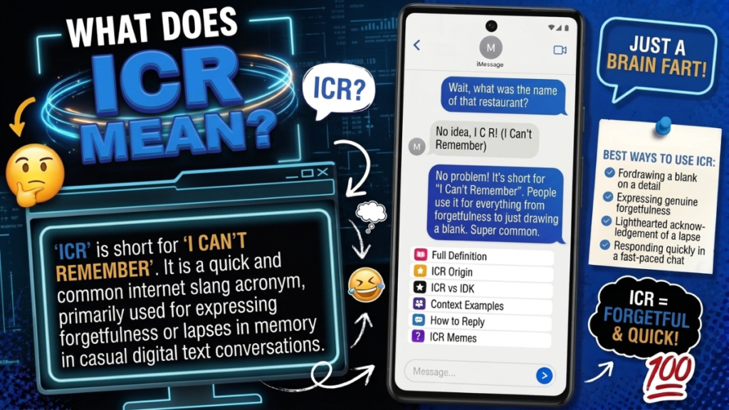 ICR Meaning