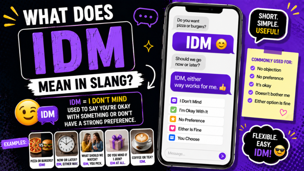IDM Meaning