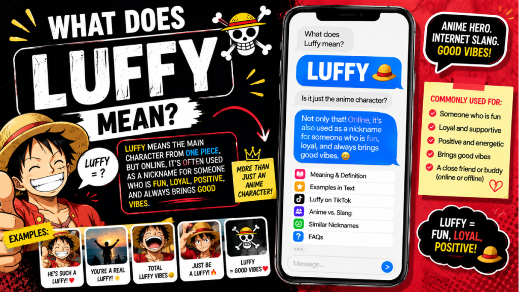 Luffy Meaning