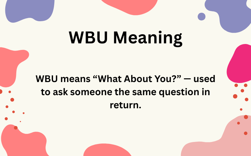 WBU Meaning