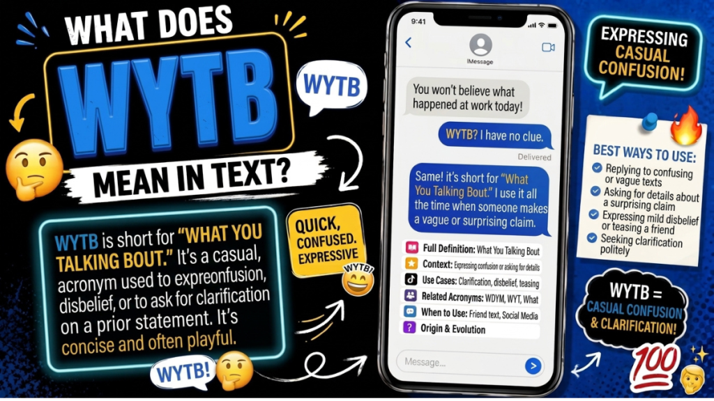 WYTB Meaning in Text