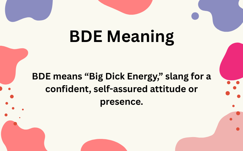 BDE Meaning