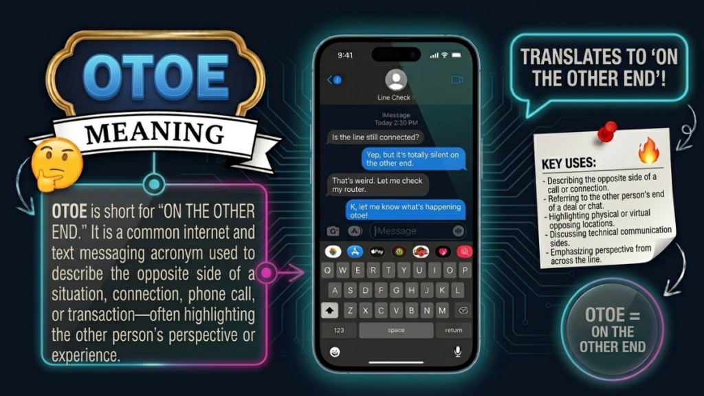 OTOE Meaning