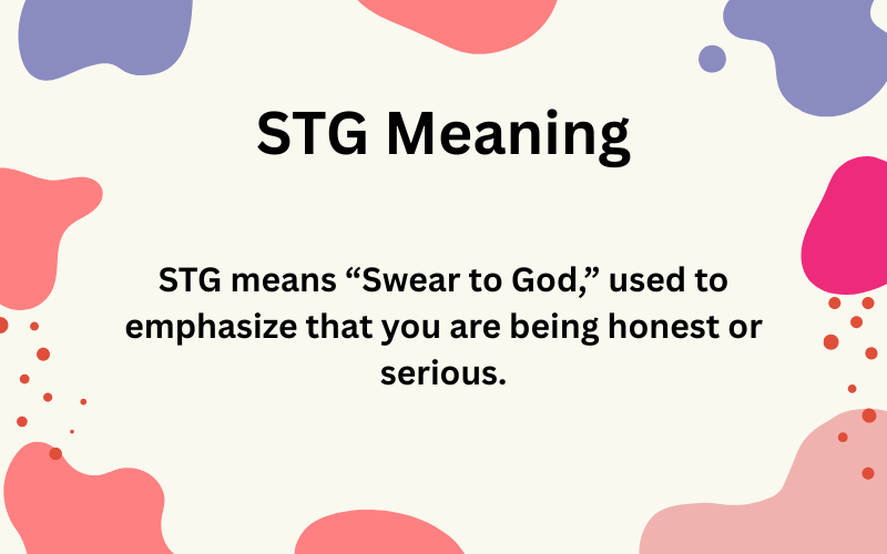 STG Meaning