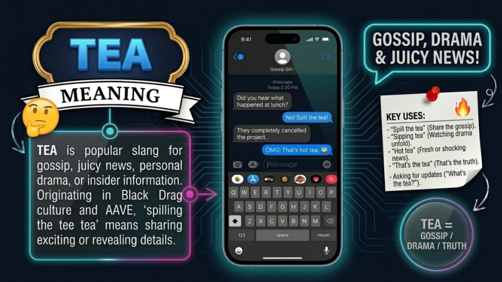 Tea Meaning